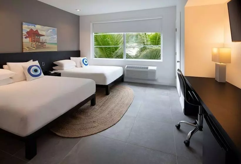 اتاق استاندارد با 2 تخت دوبل, Mb Hotel, Trademark Collection By Wyndham