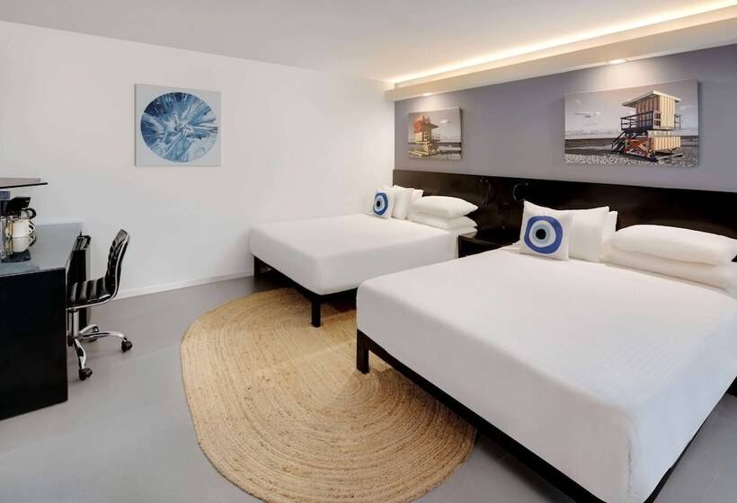 带2个双人床的标准工作室, Mb Hotel, Trademark Collection By Wyndham