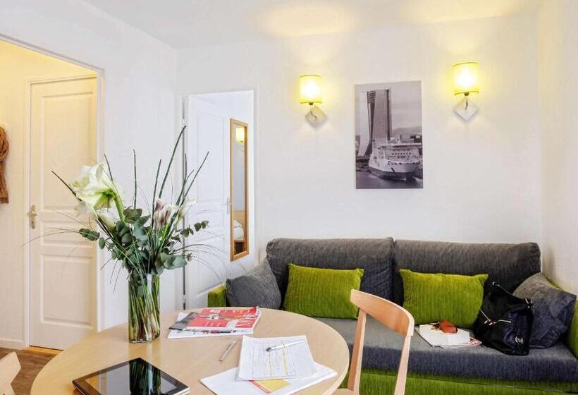 Appartement 1 Chambre avec Balcon, Aparthotel Adagio Access Marseille Prado Périer