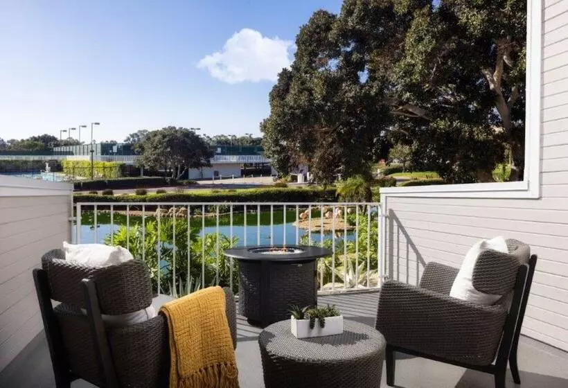 اتاق استاندارد با تخت دوبل و چشمانداز, Coronado Island Marriott Resort & Spa