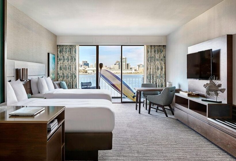 اتاق استاندارد با 2 تخت دوبل, Coronado Island Marriott Resort & Spa