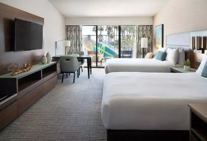 اتاق استاندارد با 2 تخت دوبل, Coronado Island Marriott Resort & Spa