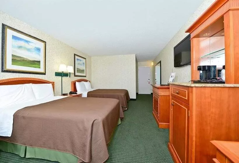 ２ダブルベッドのスタンダードルーム, Americas Best Value Inn Baltimore