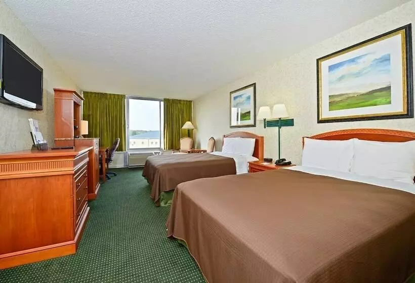 ２ダブルベッドのスタンダードルーム, Americas Best Value Inn Baltimore