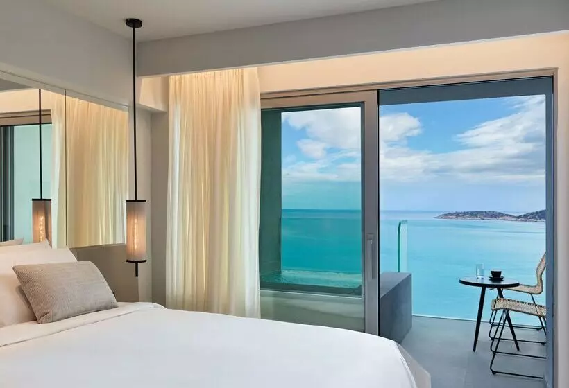 Deluxe-huone Merinäkymä, Niko Seaside Resort Mgallery