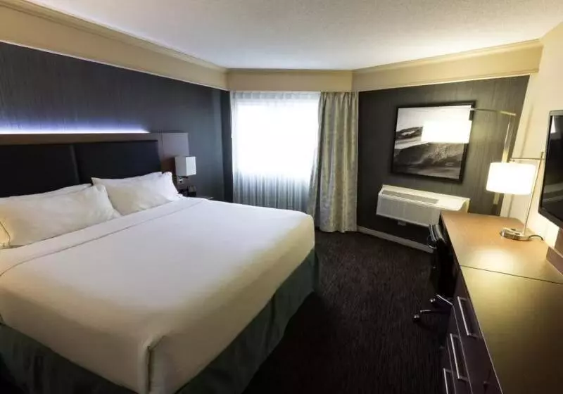 キングサイズベッドのスタンダードルーム, Holiday Inn Express Edmonton Downtown, An Ihg