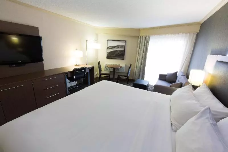 キングサイズベッドのスタンダードルーム, Holiday Inn Express Edmonton Downtown, An Ihg