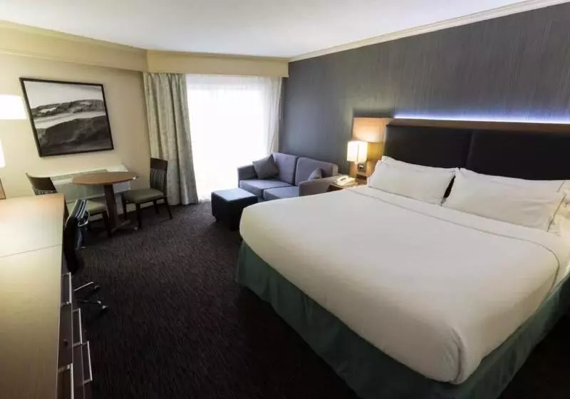 キングサイズベッドのスタンダードルーム, Holiday Inn Express Edmonton Downtown, An Ihg