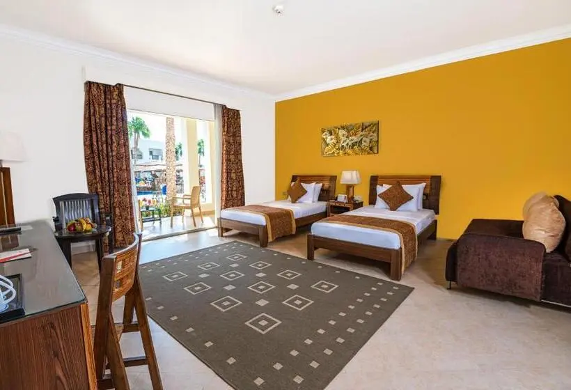 آپارتمان یک خوابه با دری مشترک که هال را جدا می کند., Xperience St. George Sharm El Sheikh