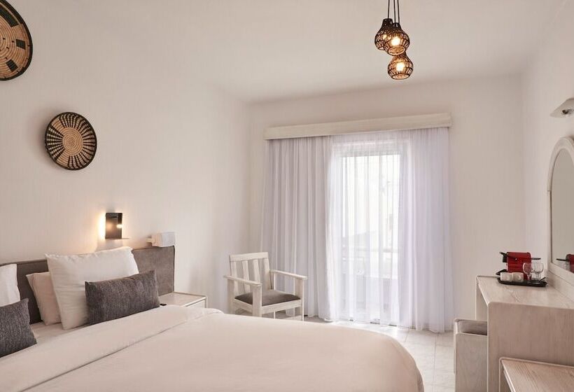 스탠다드 룸 풀장 전망, Mykonos Kosmoplaz Beach Resort