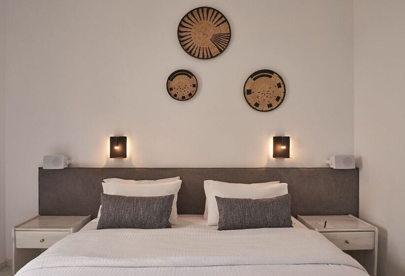 스탠다드 룸 풀장 전망, Mykonos Kosmoplaz Beach Resort