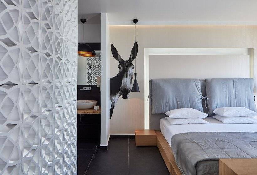 디럭스 스위트 바다 전망, Mykonos Kosmoplaz Beach Resort