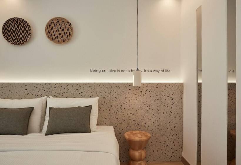 수피리어 룸 풀장 전망, Mykonos Kosmoplaz Beach Resort