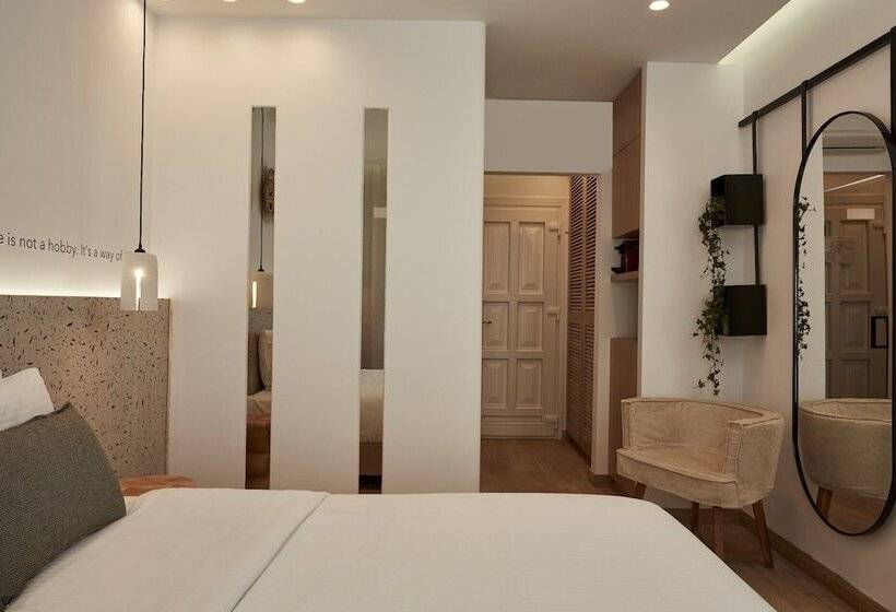 수피리어 룸 풀장 전망, Mykonos Kosmoplaz Beach Resort