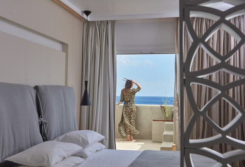 디럭스 스위트 바다 전망, Mykonos Kosmoplaz Beach Resort