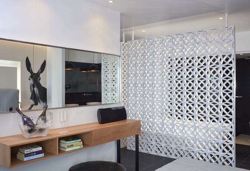 디럭스 스위트 바다 전망, Mykonos Kosmoplaz Beach Resort