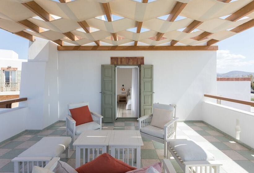 プールの見えるスーペリアルーム, Porto Naxos