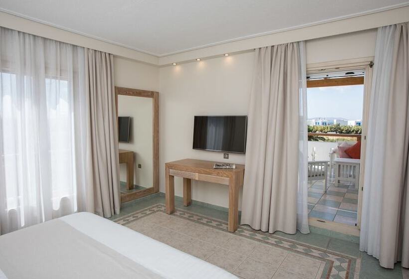 수피리어 룸 풀장 전망, Porto Naxos