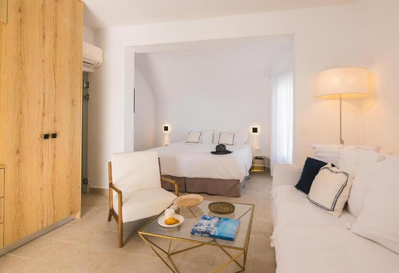 Quarto Deluxe com Vistas, Rocabella Santorini Hotel & Spa