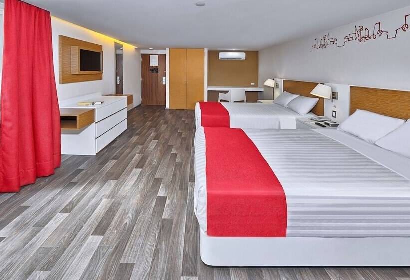 Номер Стандарт 2 Двуспальные Кровати, City Express By Marriott Ciudad De México Alameda