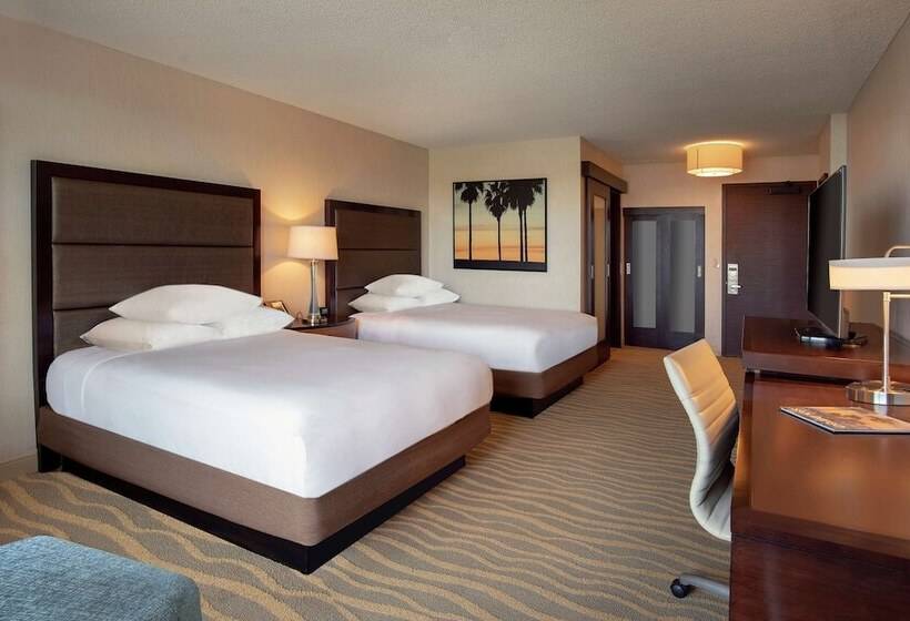 غرفه قياسيه سريرين مزدوجين, Doubletree By Hilton Hotel San Diego   Mission Valley