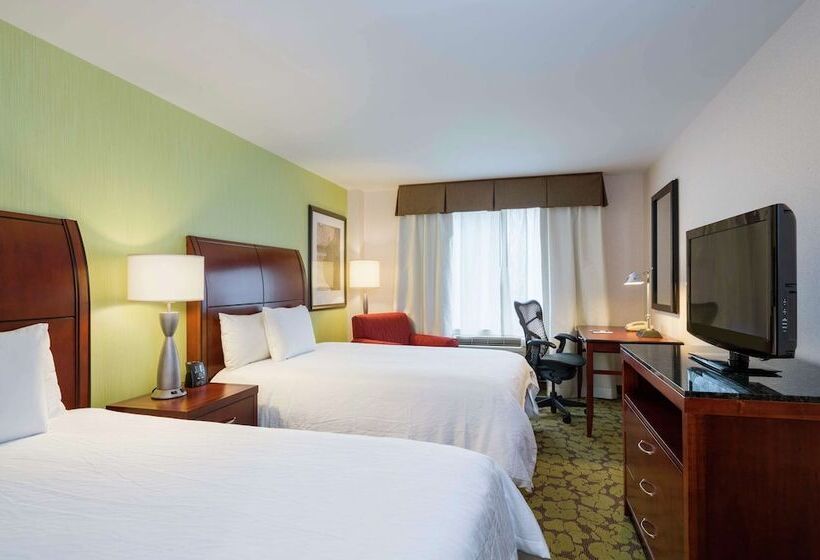 اتاق استاندارد با 2 تخت دوبل, Hilton Garden Inn Queens/jfk Airport