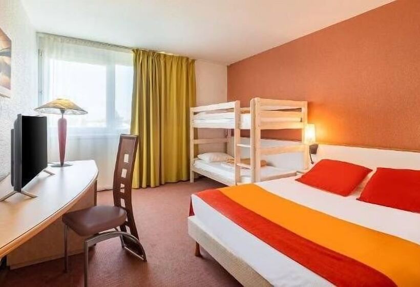 غرفة عائلية, Hôtel Akena Poitiers Nord Futuroscope