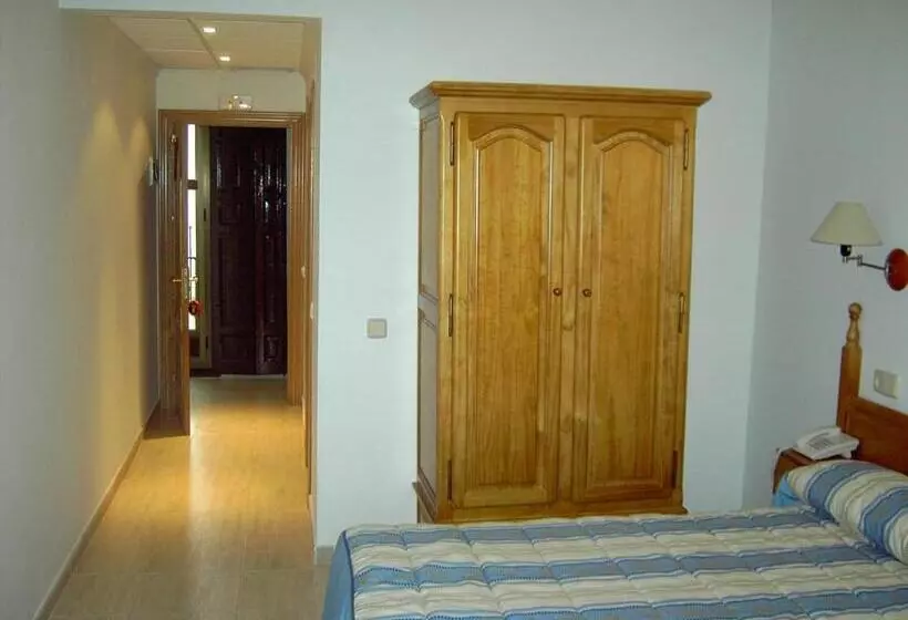 اتاق استاندارد با چشمانداز شهر, Hostal Centro
