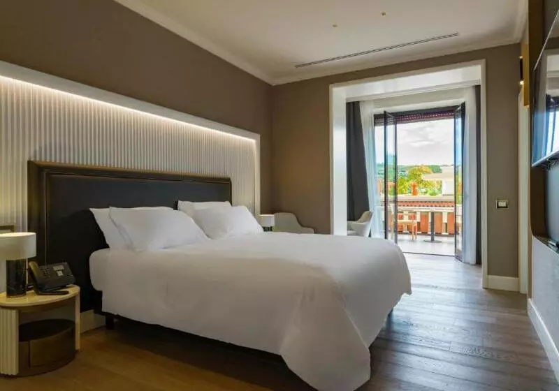 Deluxe-huone Terassi, Grand Hotel Castrocaro Longlife Formula