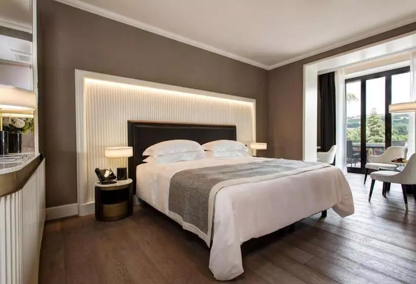 Deluxe-huone Terassi, Grand Hotel Castrocaro Longlife Formula
