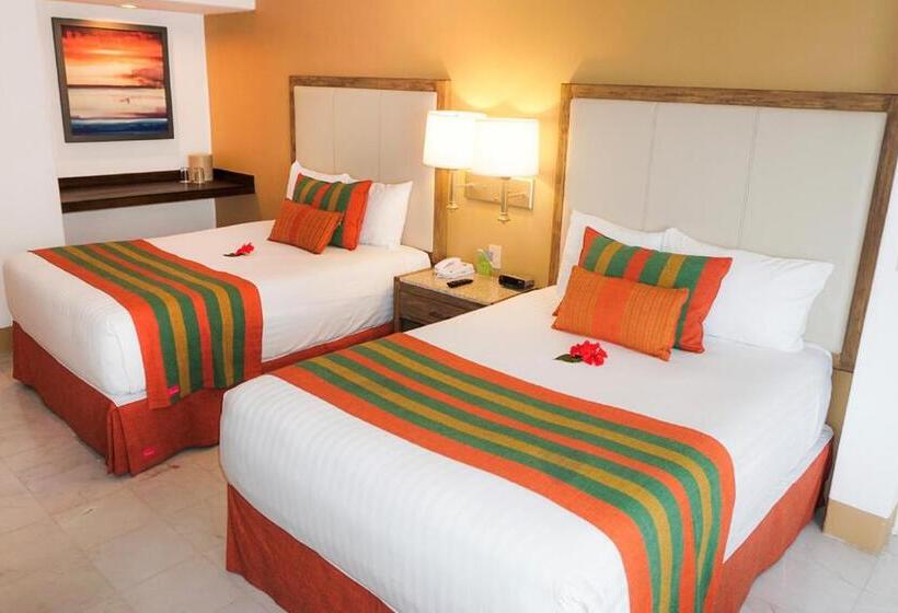 景色の見えるダブルベッドスタンダードルーム, Tesoro Ixtapa Beach Resort