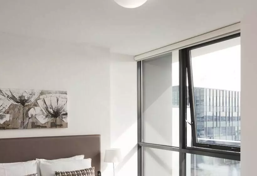 景色の見える一ベッドルームアパートメント, The Sebel Residences Melbourne Docklands Serviced Apartments