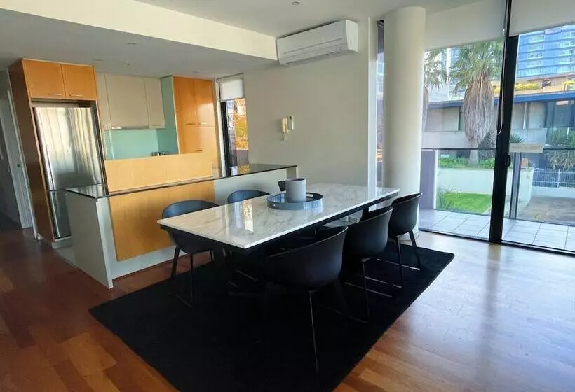 ３ベッドルームアパートメント, The Sebel Residences Melbourne Docklands Serviced Apartments