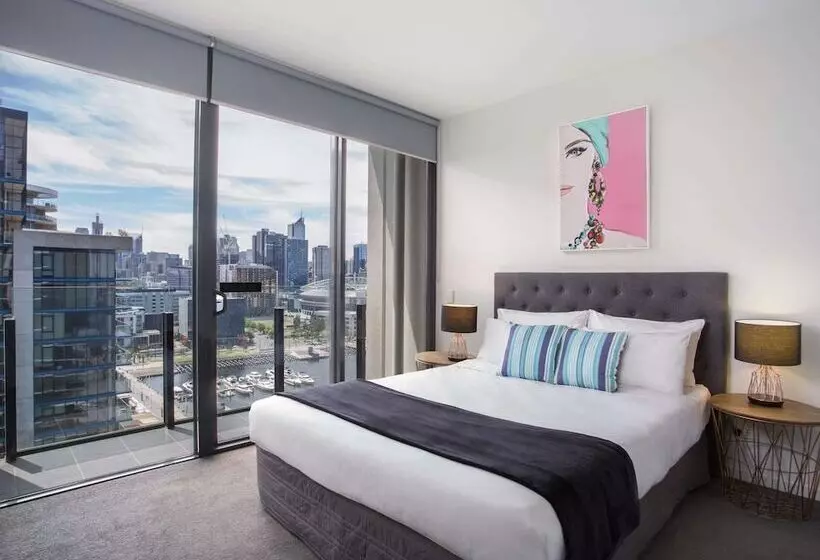 ３ベッドルームアパートメント, The Sebel Residences Melbourne Docklands Serviced Apartments