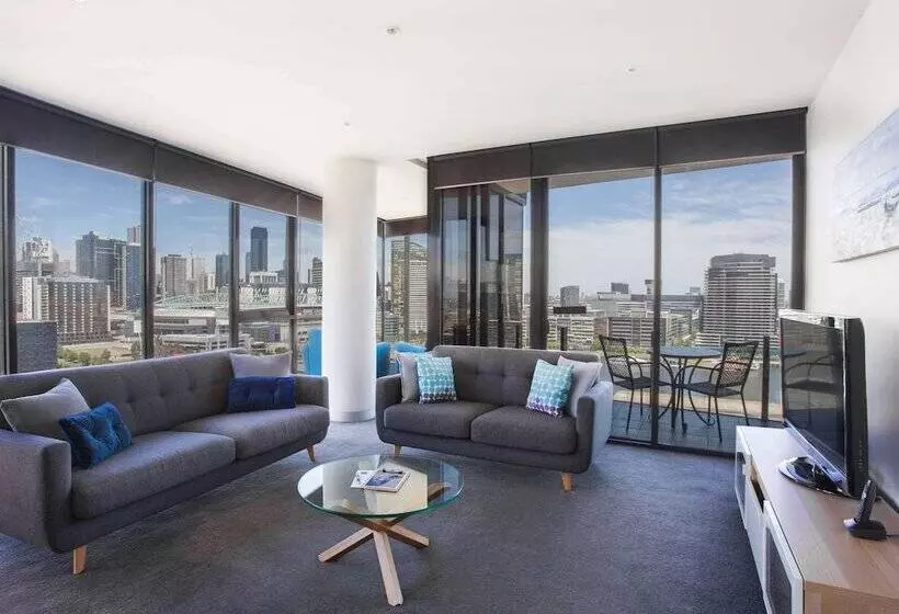 ３ベッドルームアパートメント, The Sebel Residences Melbourne Docklands Serviced Apartments