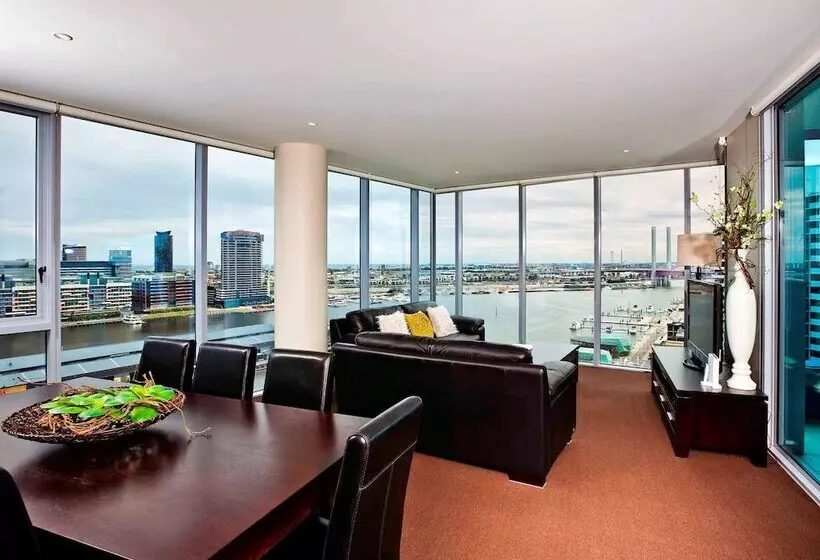 ３ベッドルームアパートメント, The Sebel Residences Melbourne Docklands Serviced Apartments