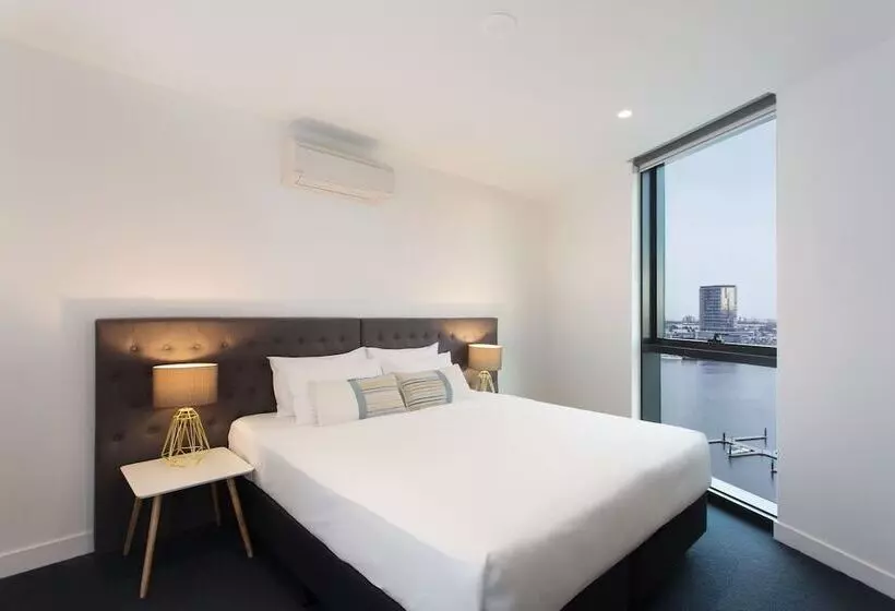３ベッドルームアパートメント, The Sebel Residences Melbourne Docklands Serviced Apartments