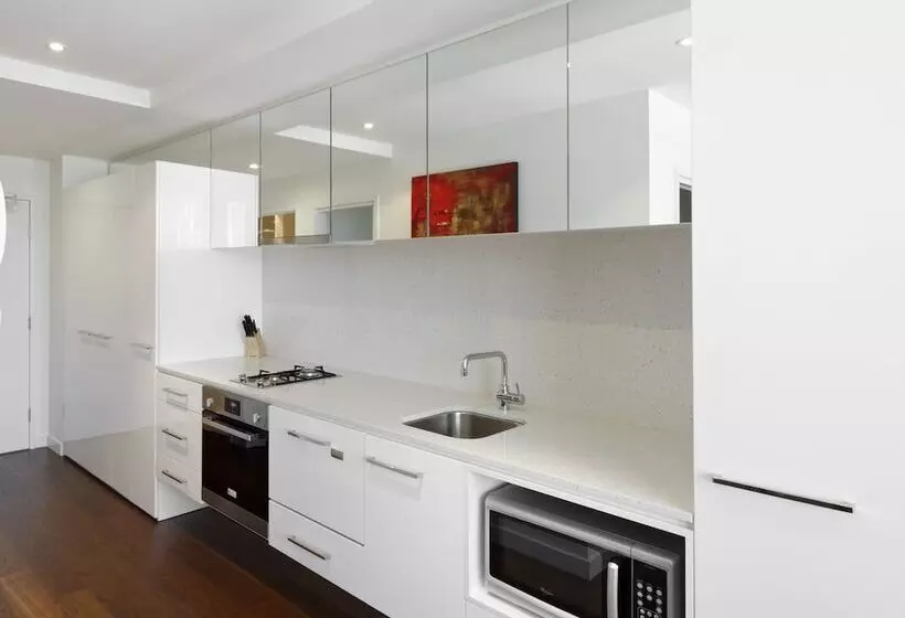 ダブルベッドのスタンダードスタジオ, The Sebel Residences Melbourne Docklands Serviced Apartments