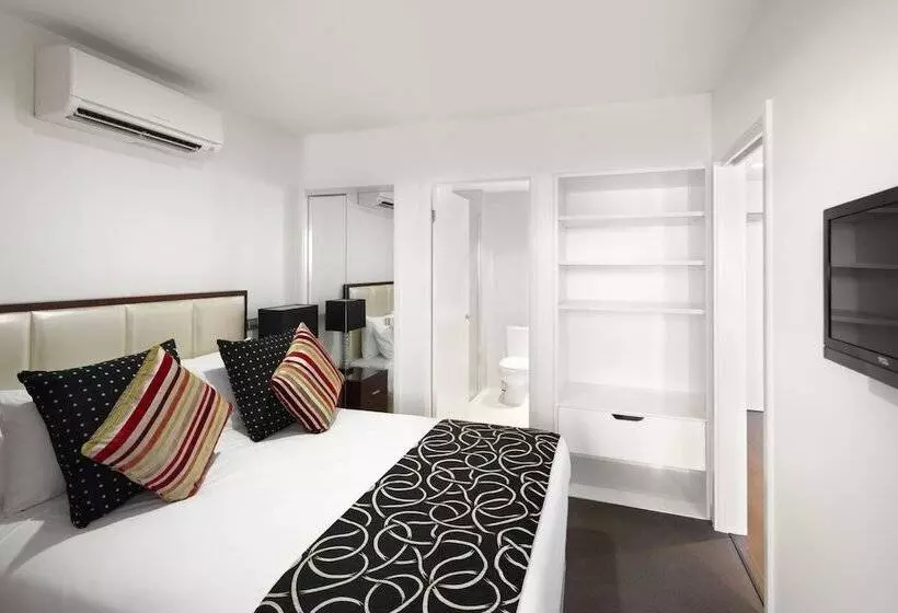 ダブルベッドのスタンダードスタジオ, The Sebel Residences Melbourne Docklands Serviced Apartments