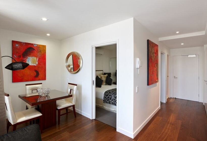 스탠다드 스튜디오 더블 침대, The Sebel Residences Melbourne Docklands Serviced Apartments