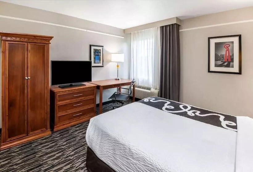 身障者適用ダブルベッド付きスタンダードルーム, La Quinta Inn By Wyndham San Antonio Brooks City Base