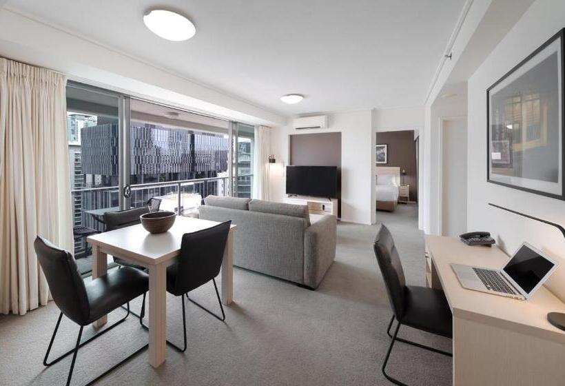 דירת חדר, Oaks Brisbane On Felix Suites