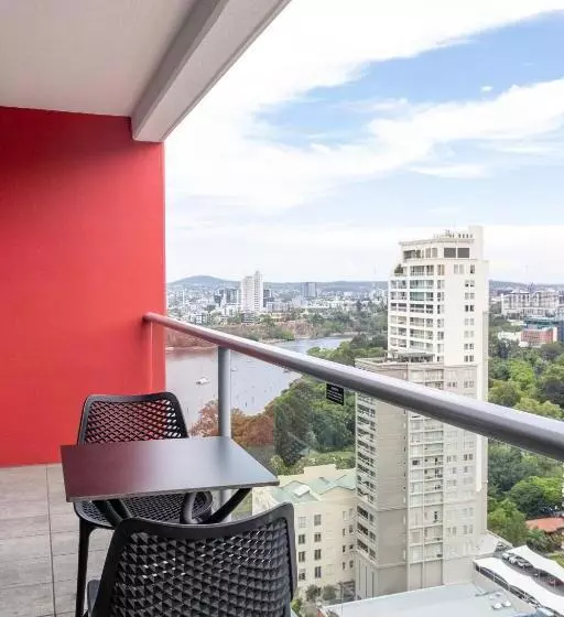 １ベッドルームアパートメント, Oaks Brisbane On Felix Suites