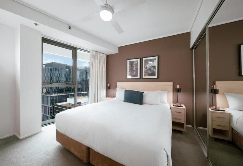 침실 1개 전망 아파트, Oaks Brisbane On Felix Suites