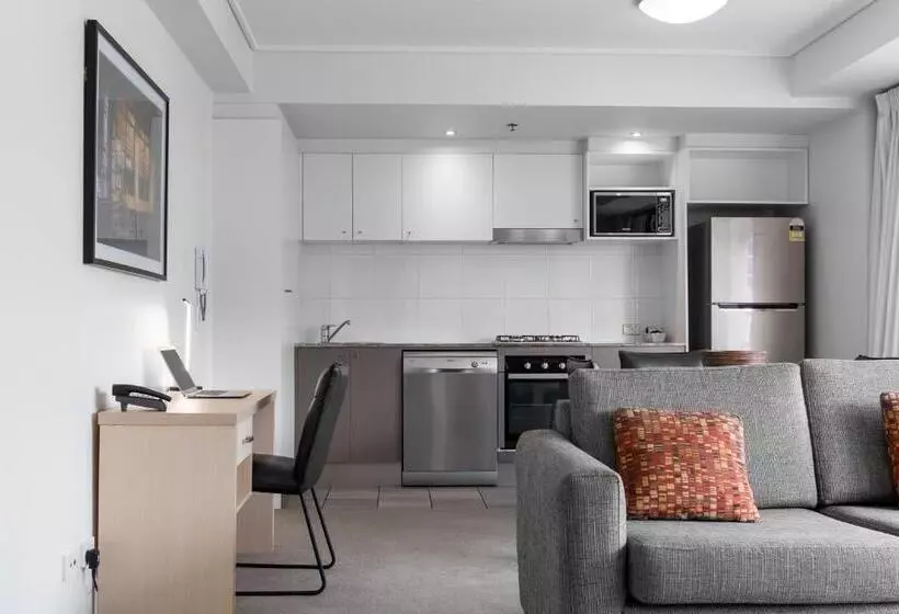 景色の見える一ベッドルームアパートメント, Oaks Brisbane On Felix Suites