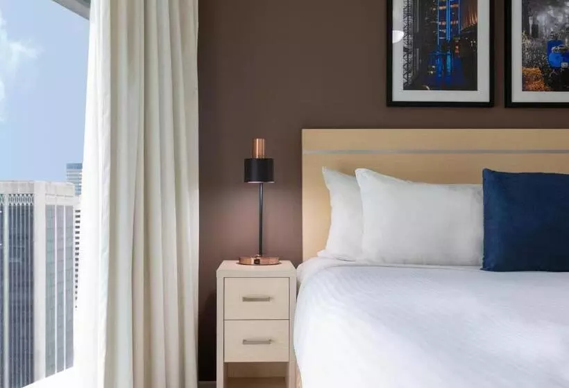 景色の見える一ベッドルームアパートメント, Oaks Brisbane On Felix Suites