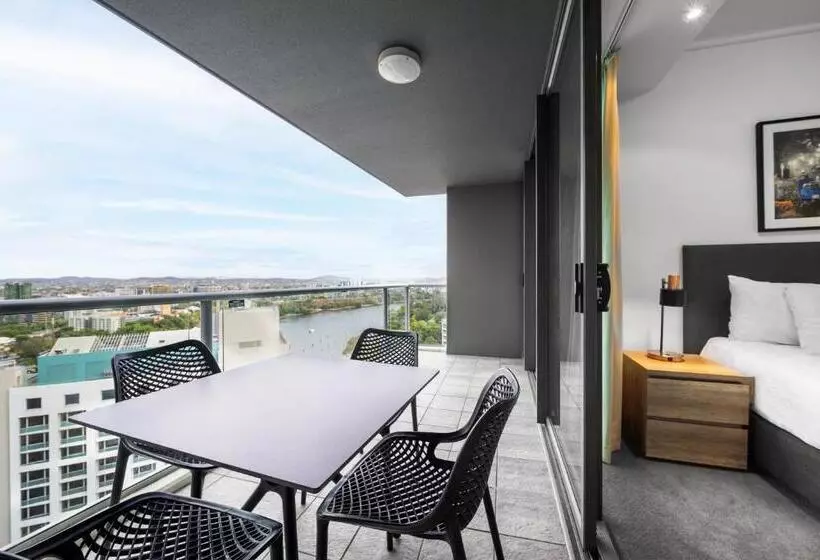 ３ベッドルームアパートメント, Oaks Brisbane On Felix Suites
