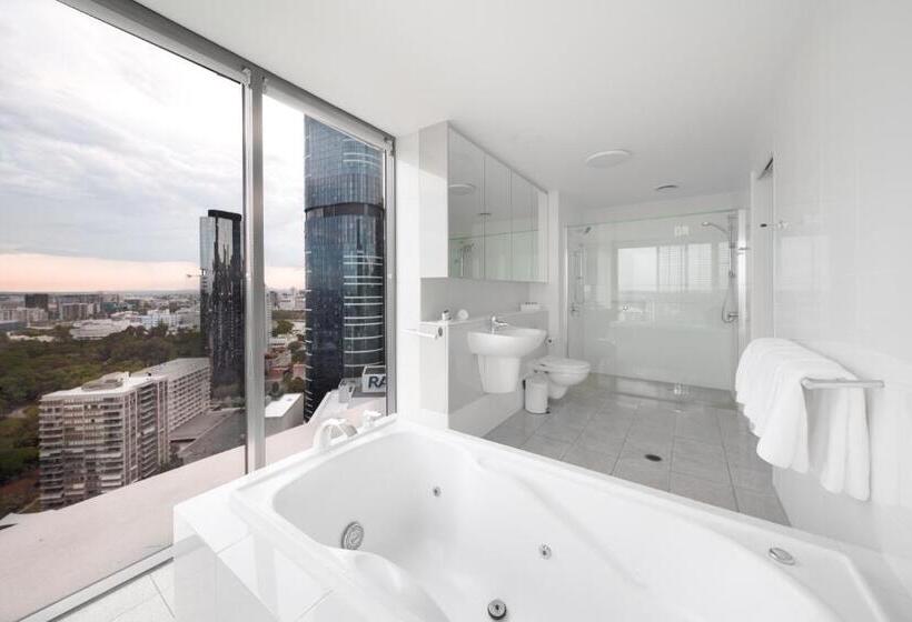 דירת שלושה חדרים, Oaks Brisbane On Felix Suites