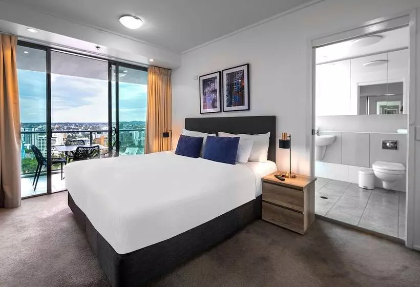 ３ベッドルームアパートメント, Oaks Brisbane On Felix Suites