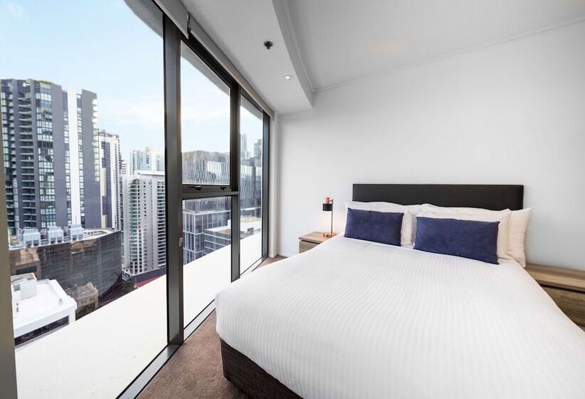 침실 3개 아파트, Oaks Brisbane On Felix Suites